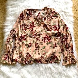 New Directions large flowy top